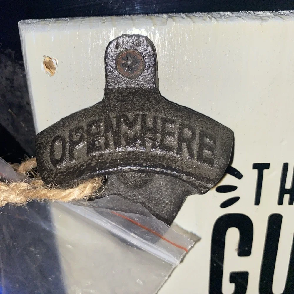 THIS GUY NEEDS A BEER WALL MOUNT BOTTLE‎ OPENER